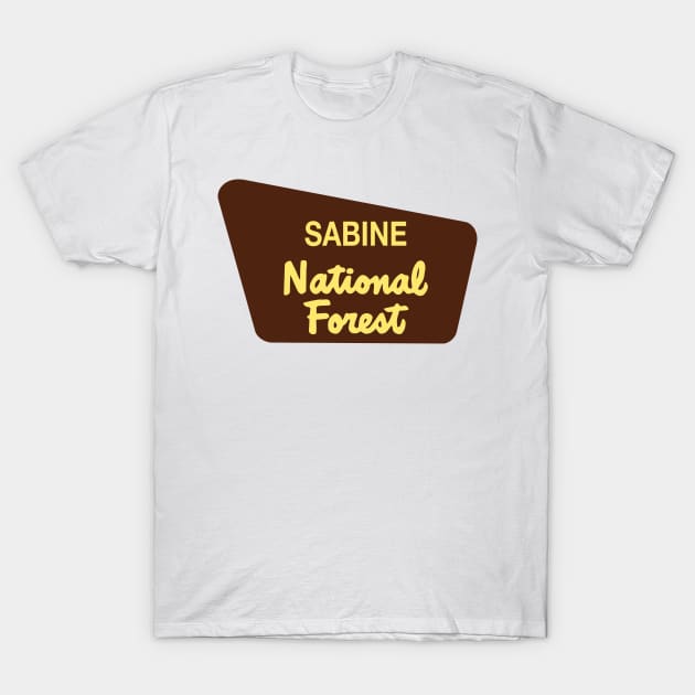 Sabine National Forest T-Shirt by nylebuss